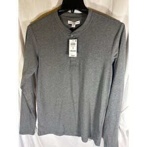 And Now This Mens Classic Fit Long-Sleeve Charcoal Heather, Size S, NWT